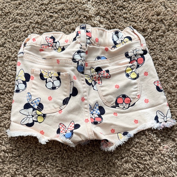 Gap- Disney Minnie Mouse Kids Shorts - Light Pink - Picture 3 of 3